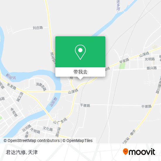君达汽修地图