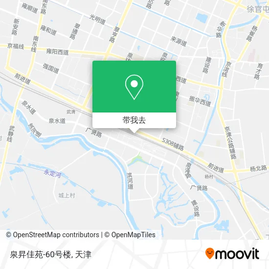 泉昇佳苑-60号楼地图