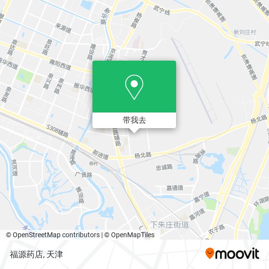 福源药店地图