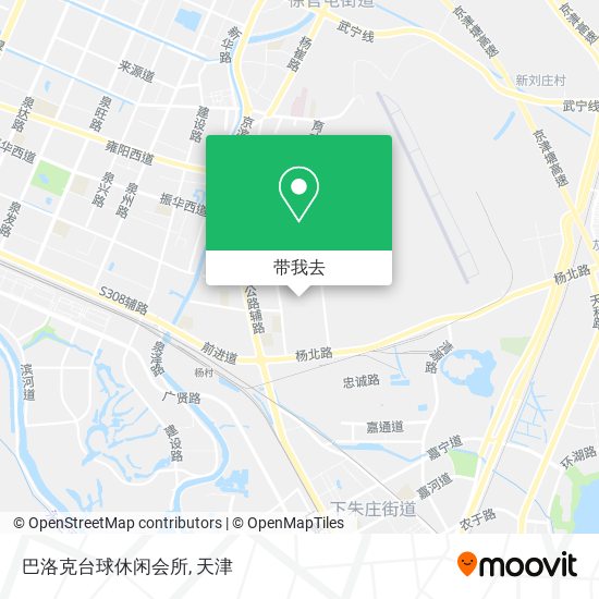 巴洛克台球休闲会所地图