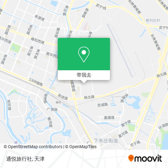 通悦旅行社地图