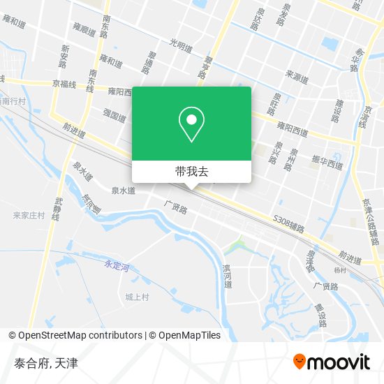 泰合府地图