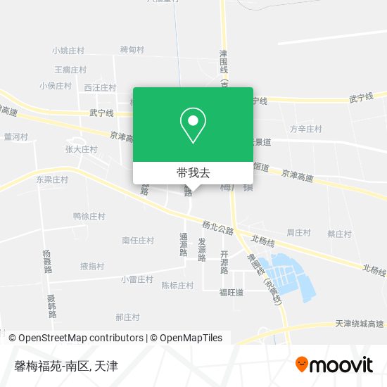馨梅福苑-南区地图