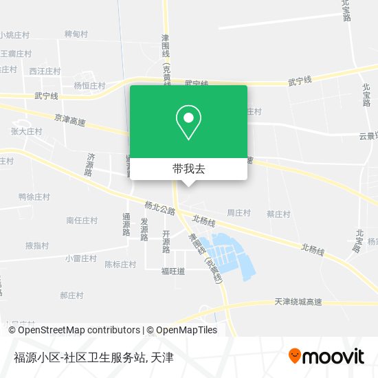 福源小区-社区卫生服务站地图