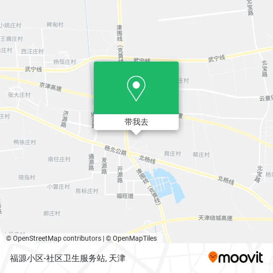 福源小区-社区卫生服务站地图