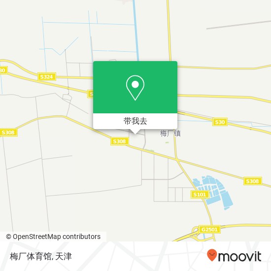 梅厂体育馆地图