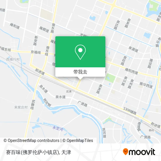 赛百味(佛罗伦萨小镇店)地图
