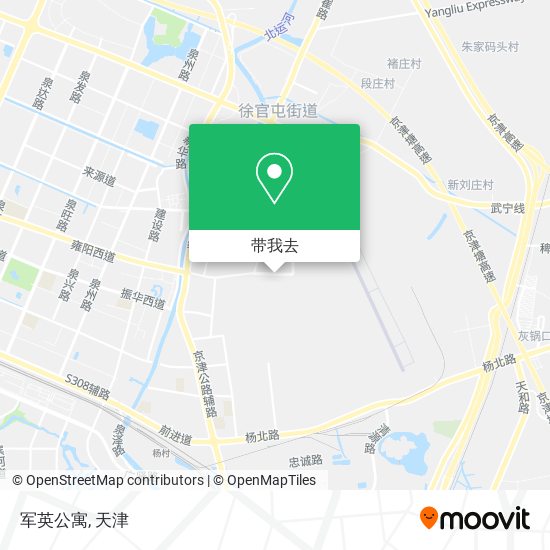 军英公寓地图