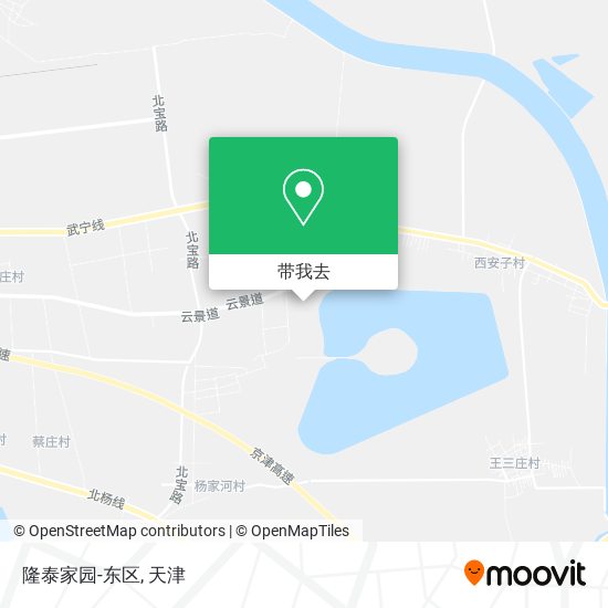 隆泰家园-东区地图