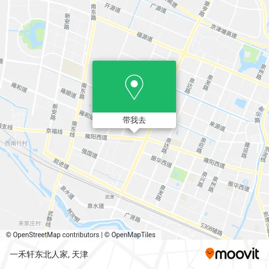 一禾轩东北人家地图