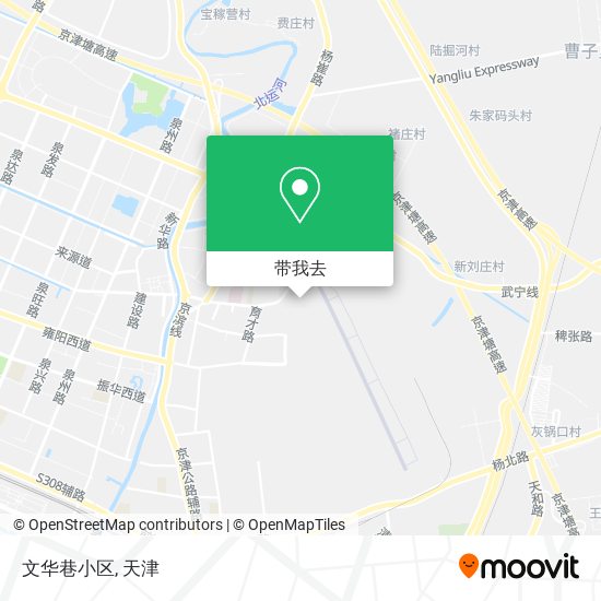 文华巷小区地图