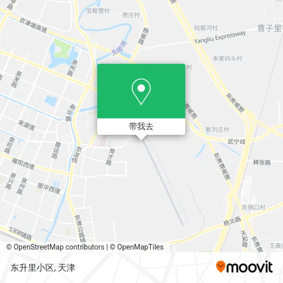 东升里小区地图