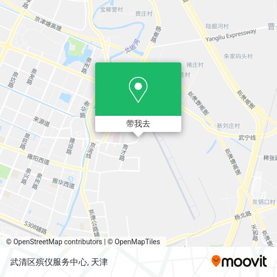 武清区殡仪服务中心地图