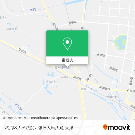 武清区人民法院豆张庄人民法庭地图