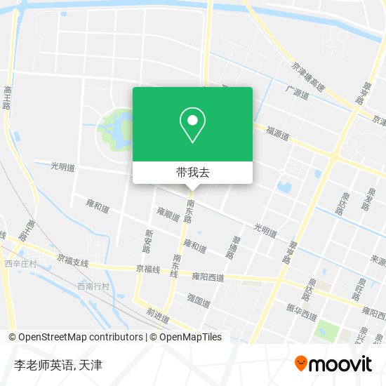 李老师英语地图
