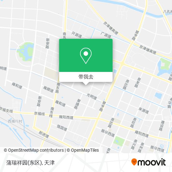 蒲瑞祥园(东区)地图
