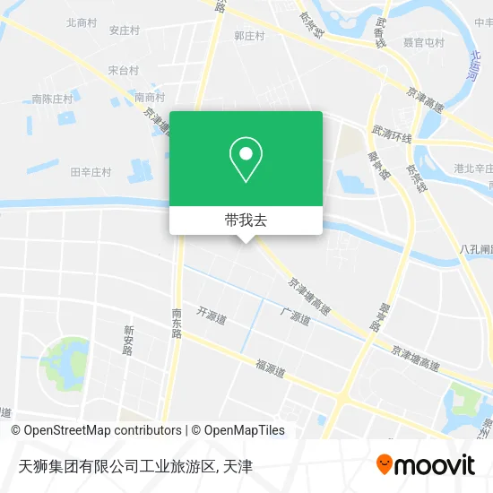 天狮集团有限公司工业旅游区地图