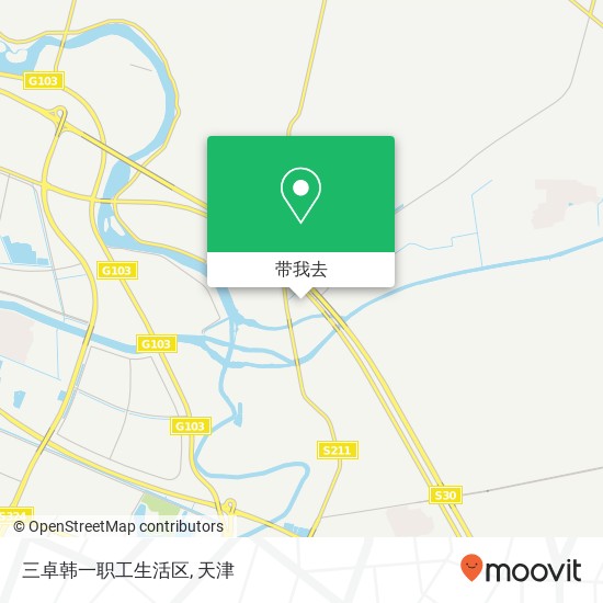三卓韩一职工生活区地图
