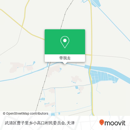 武清区曹子里乡小高口村民委员会地图