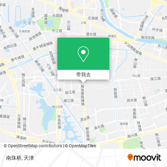 南珠桥地图