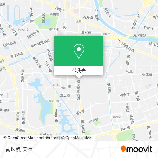 南珠桥地图