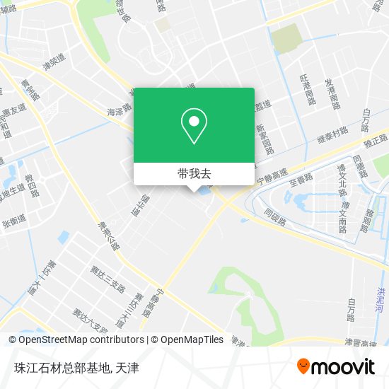 珠江石材总部基地地图