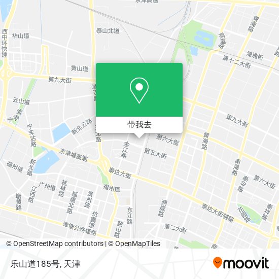 乐山道185号地图