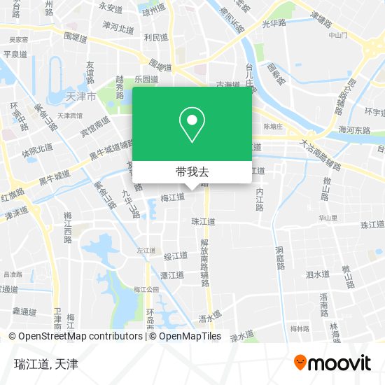 瑞江道地图