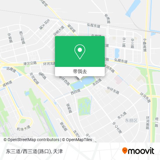 东三道/西三道(路口)地图