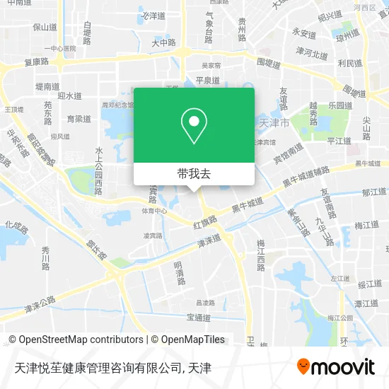 天津悦苼健康管理咨询有限公司地图