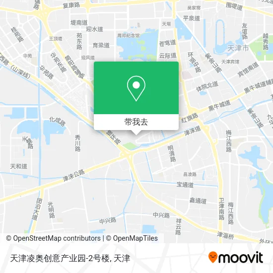 天津凌奥创意产业园-2号楼地图