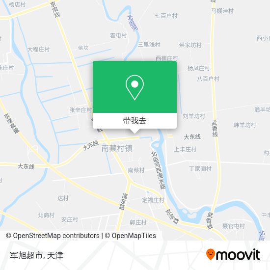 军旭超市地图