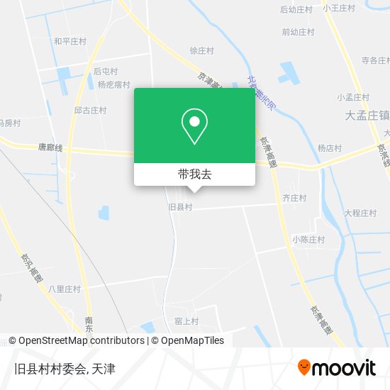 旧县村村委会地图
