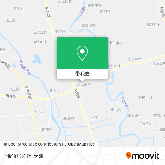 佛仙居公社地图