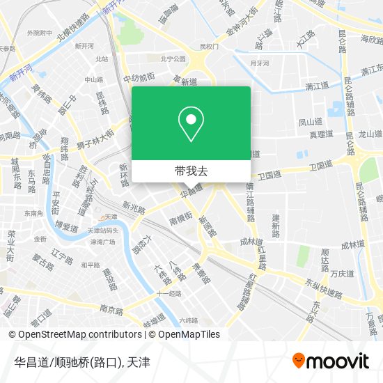 华昌道/顺驰桥(路口)地图