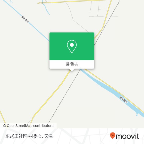 东赵庄社区-村委会地图