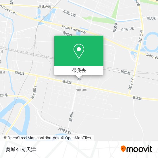 奥城KTV地图