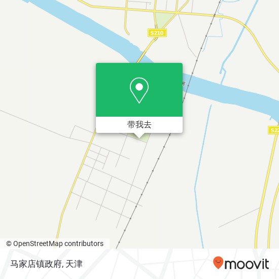 马家店镇政府地图
