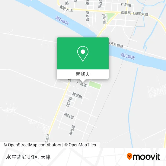 水岸蓝庭-北区地图