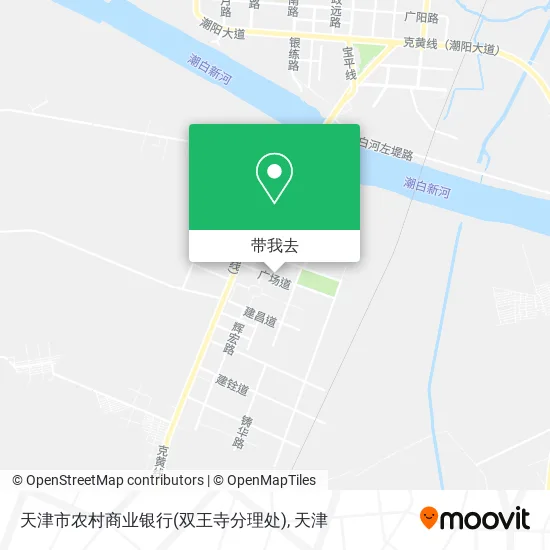 天津市农村商业银行(双王寺分理处)地图