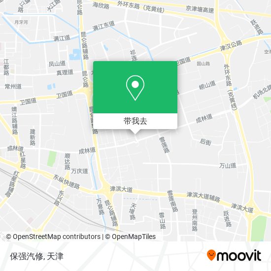 保强汽修地图