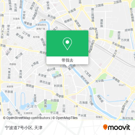 宁波道7号小区地图