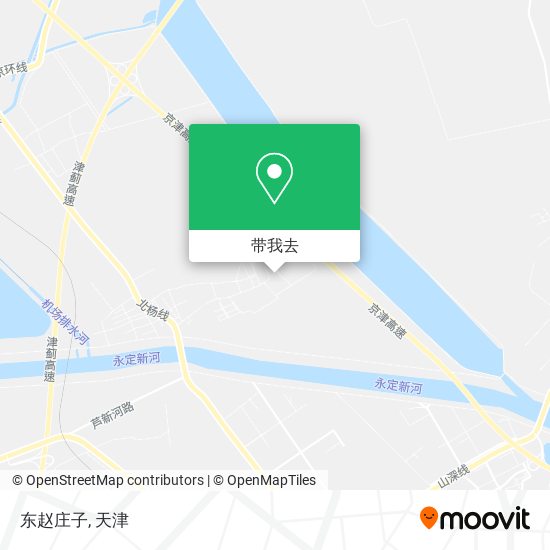 东赵庄子地图