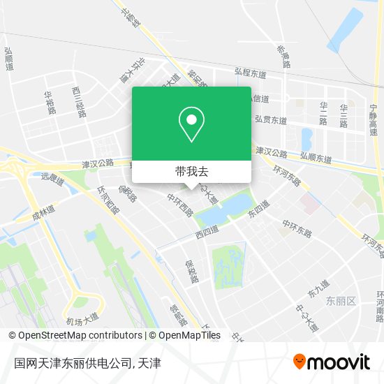 国网天津东丽供电公司地图