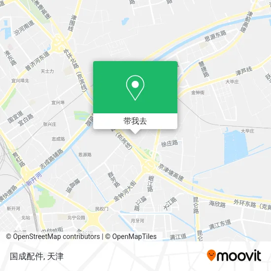 国成配件地图