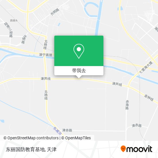 东丽国防教育基地地图