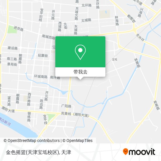 金色摇篮(天津宝坻校区)地图