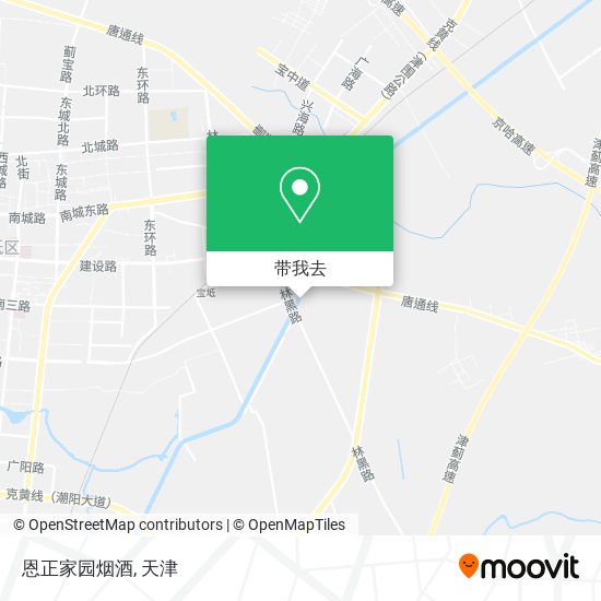 恩正家园烟酒地图