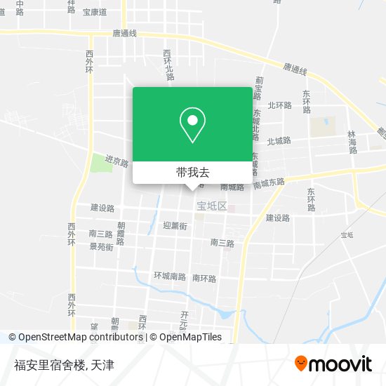 福安里宿舍楼地图