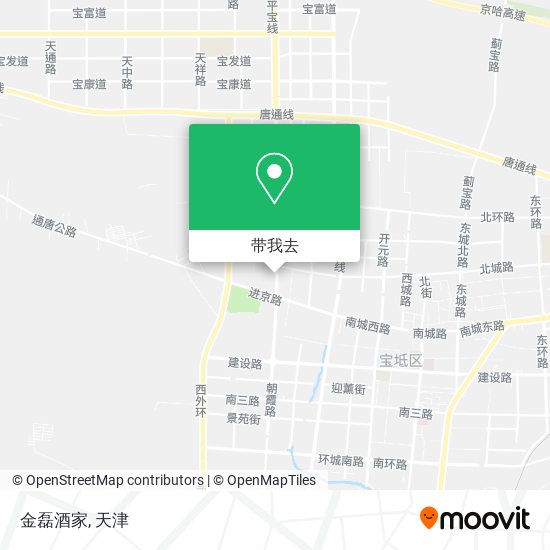 金磊酒家地图